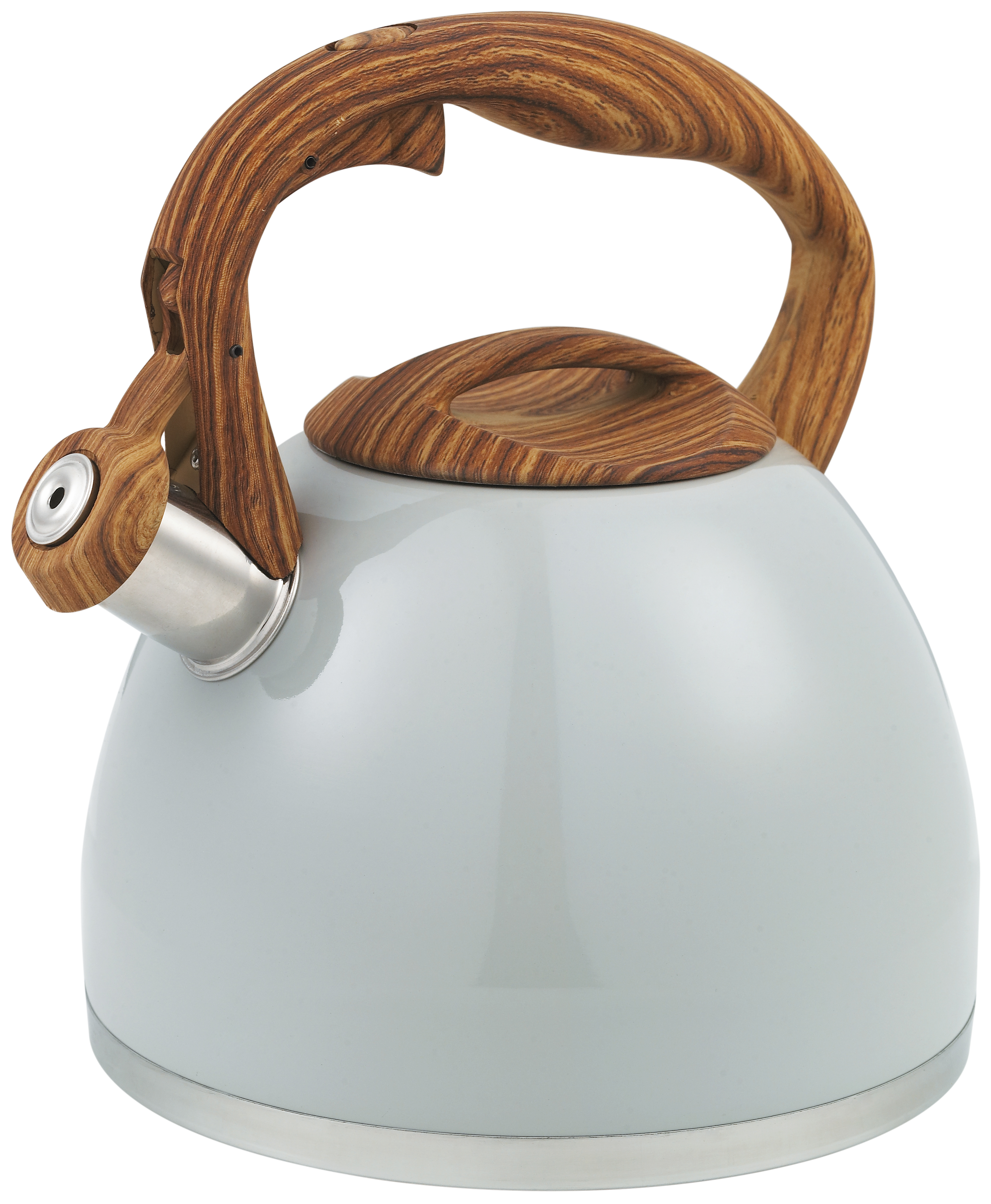 Best Selling Elegant Appearance Cookware Set Stainless Steel Whistle Kettle Teapot with Color Coating